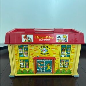 Vintage 1970s Excellent Condition Fisher Price Children's Hospital